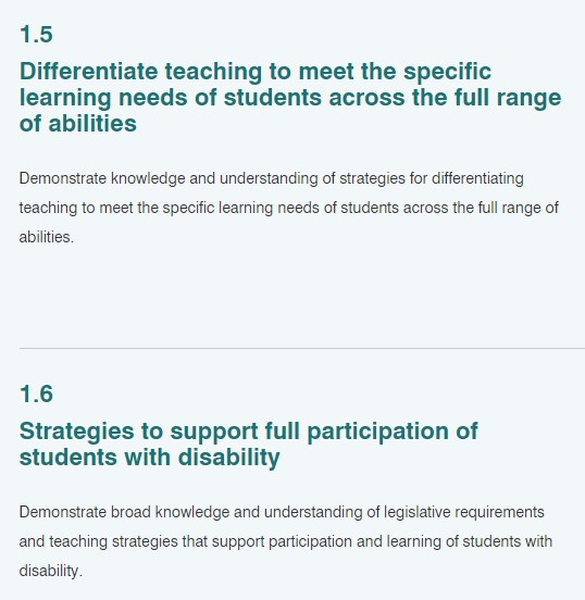 This is a screenshot from the website, highlight points 1.5 and 1.6